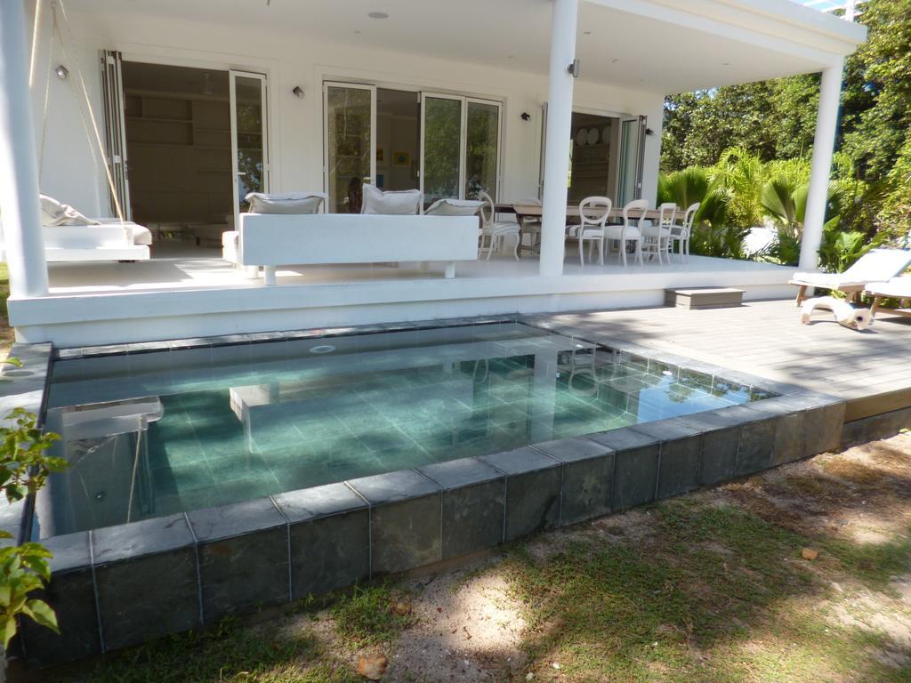 Villa Mimi Beachfront Beau Vallon Esterno foto